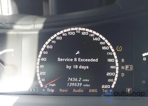 2008 Mercedes-Benz Cl 65 Amg 40Th Anniversary Edition из США, поврежденный, VIN WDDEJ79X88A012971